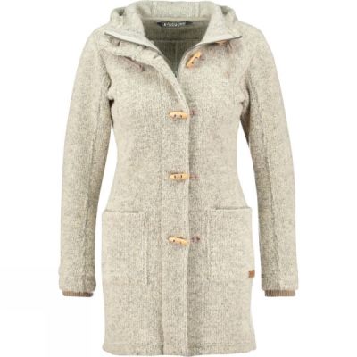 Abrigos Ayacucho Montana Long Mujer - Beige - Chile QMN670815